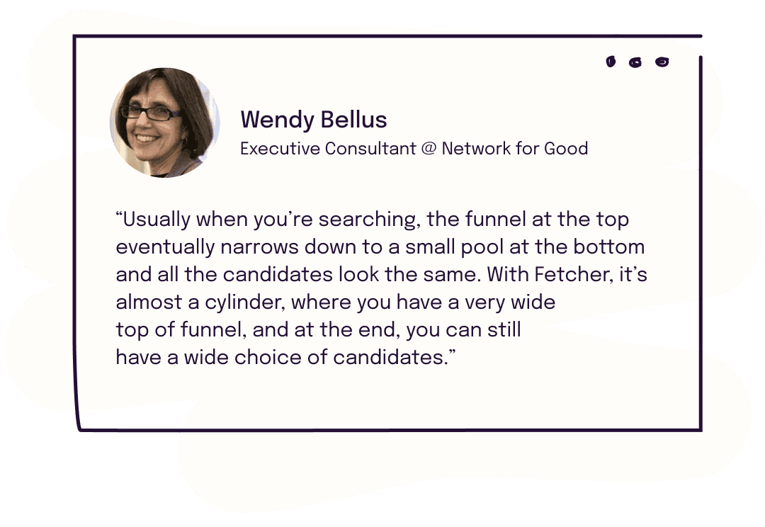 Wendy Bellus from Network for Good quote