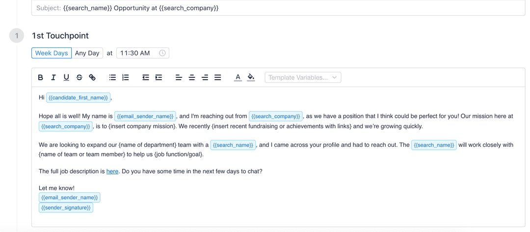 How to Create Recruiting Email Templates That Perform